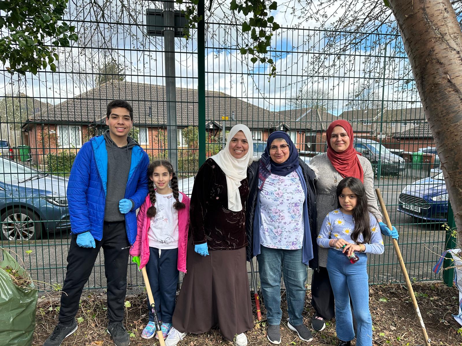 Huntingdon Allotment family of volunteers